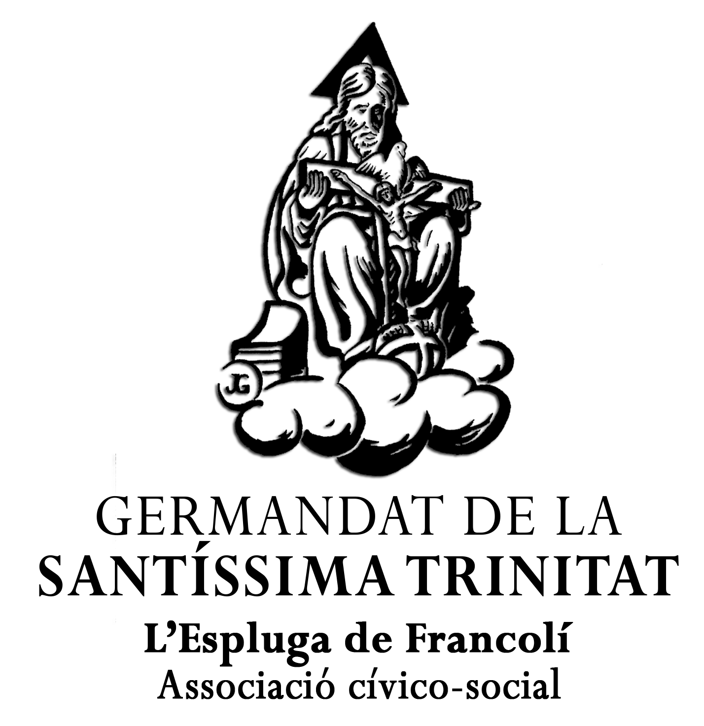Logo Germandat Santíssima Trinitat Negre