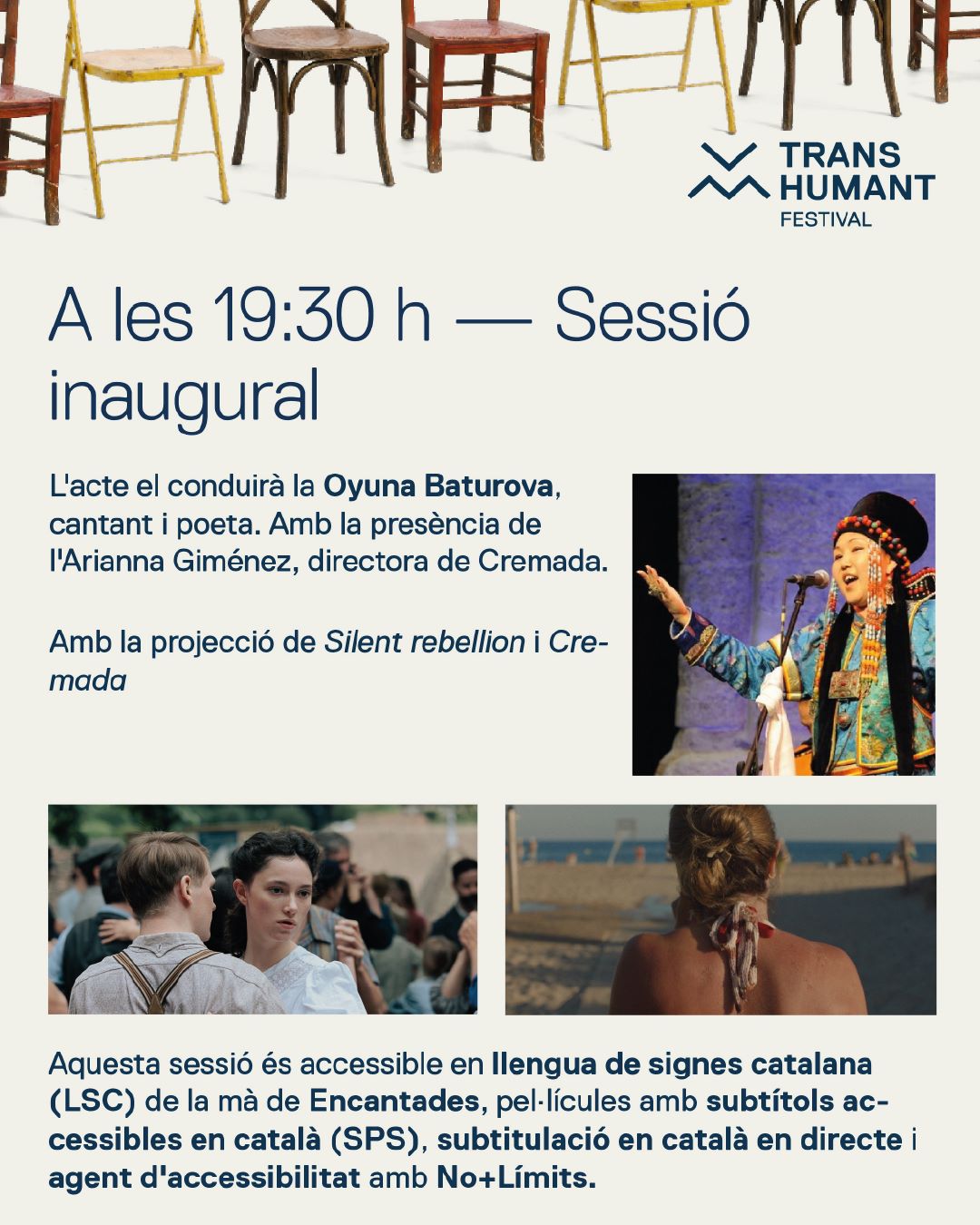 18.09.26 Sessió Inaugural Transhumant Festival 2026. Projeccions: Silent Rebelion / Cremada
