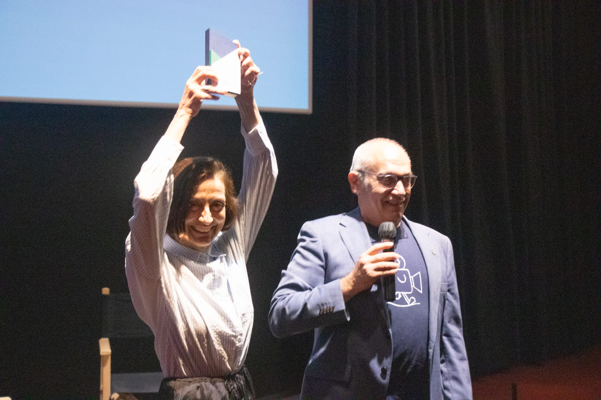 Comença el Transhumant Festival 2023, Carme Elias rep emocionada el Premi a la Trajectòria Audiovisual a la Filmoteca de Catalunya