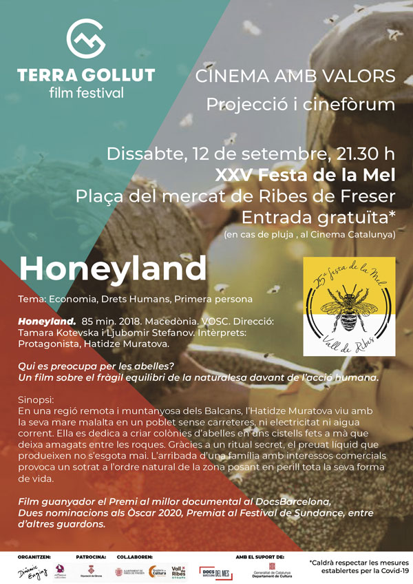 Honeyland. Cinefòrum amb valors a la 25a Festa de la mel de la Vall de Ribes