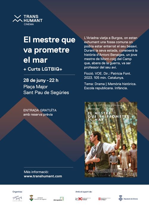 El mestre que va prometre el mar a la plaça major de Sant Pau de Segúries